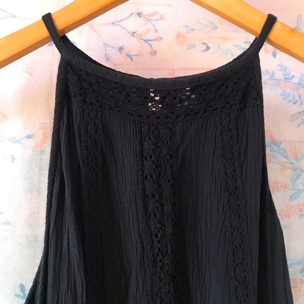 Mudd Black Halter Top